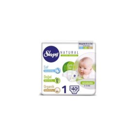 WATERWIPES SLEEPY NATURAL NEWBORN 1 PAQUET DE 40