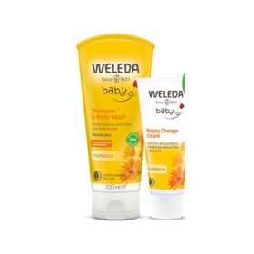 WELEDA PAK SHANPOOING ET CREME DE DOUCHE